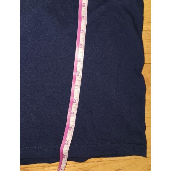 University of Michigan Blue Football Unisex Long‎ Sleeve Shirt Size Large - Picture 7 of 7